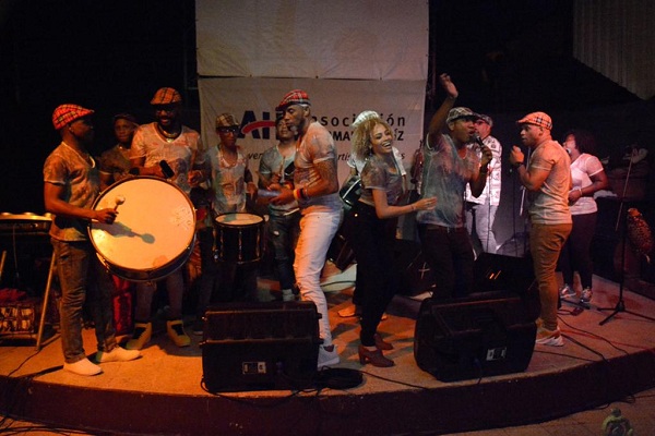Clausura del evento con la agrupación camagüeyana Rumbatá